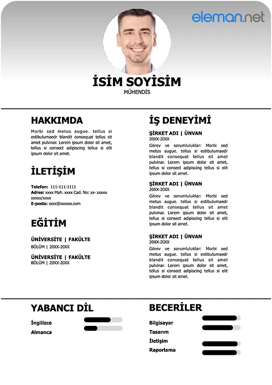 CV Örnekleri